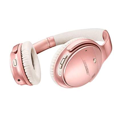 rose gold noise cancelling headphones