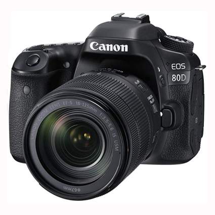 canon dslr camera and lens