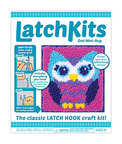 Kahootz Latch Hook Kit - Owl