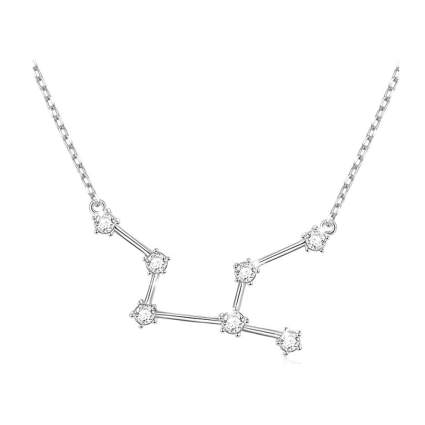 sterling silver zodiac necklace